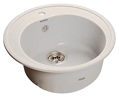 Granfest Мойка кухонная Rondo GF-R510 Белый – фотография-1